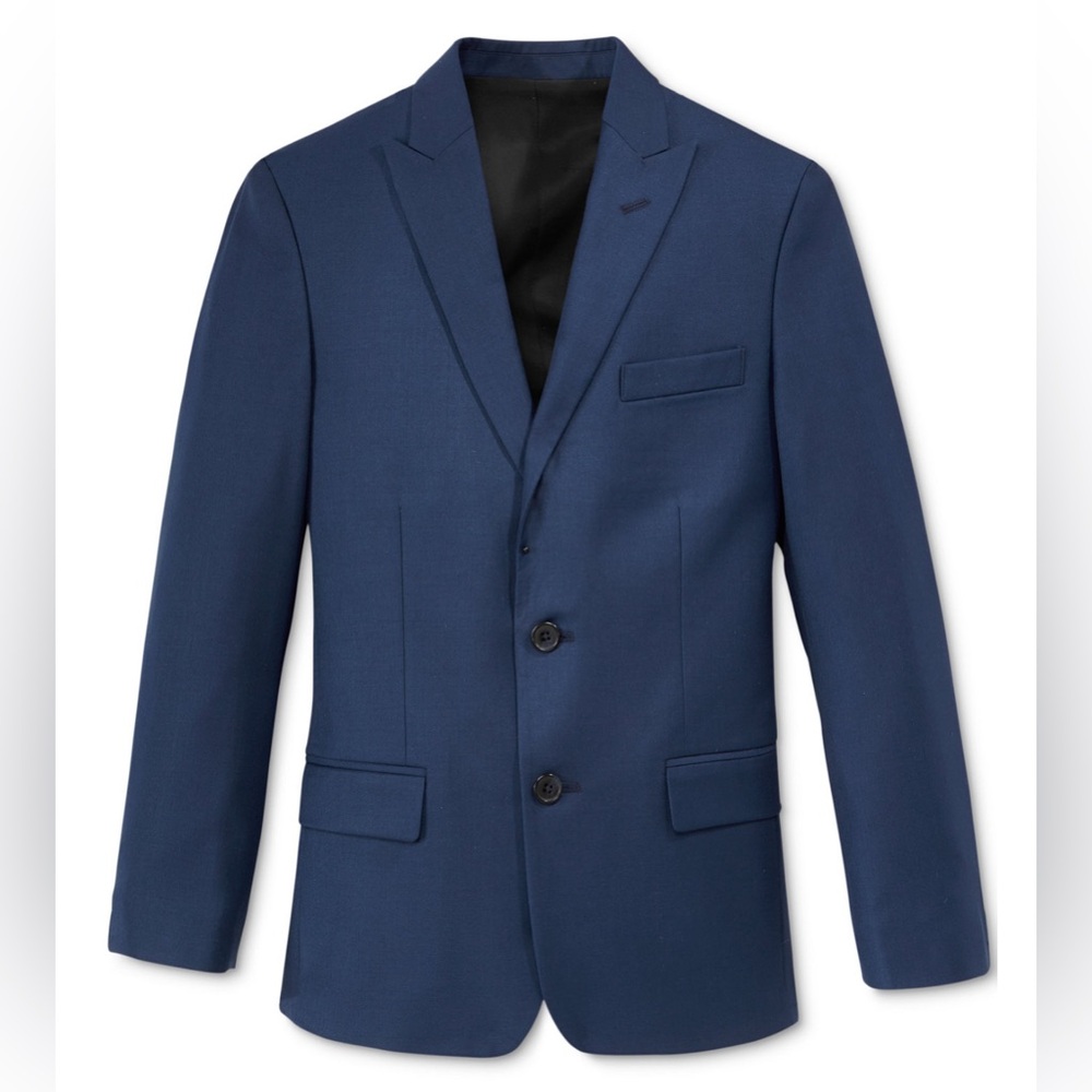 Classic Blue Men's Suit Calvin Klein - Picture 2 of 7